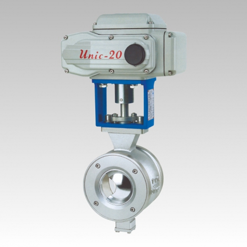 V型對(duì)夾球閥